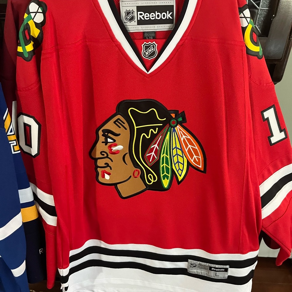 Patrick Sharp Blackhawk Jersey